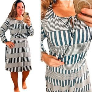 M Long Sleeve Dress with faux Wrap, LuLaRoe Jody